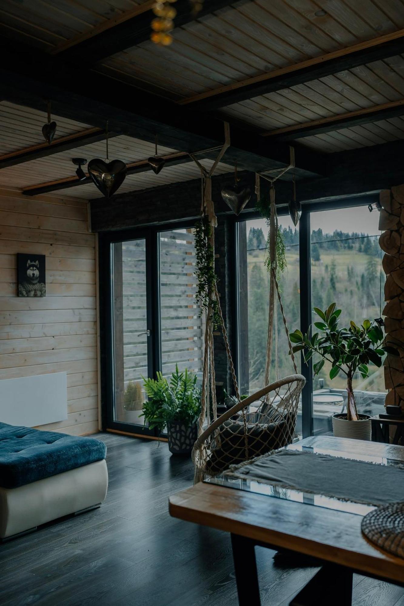 Карпатське Hygge Котедж Для Двох З Чаном-Джакузі У Горах Slavske Exterior foto