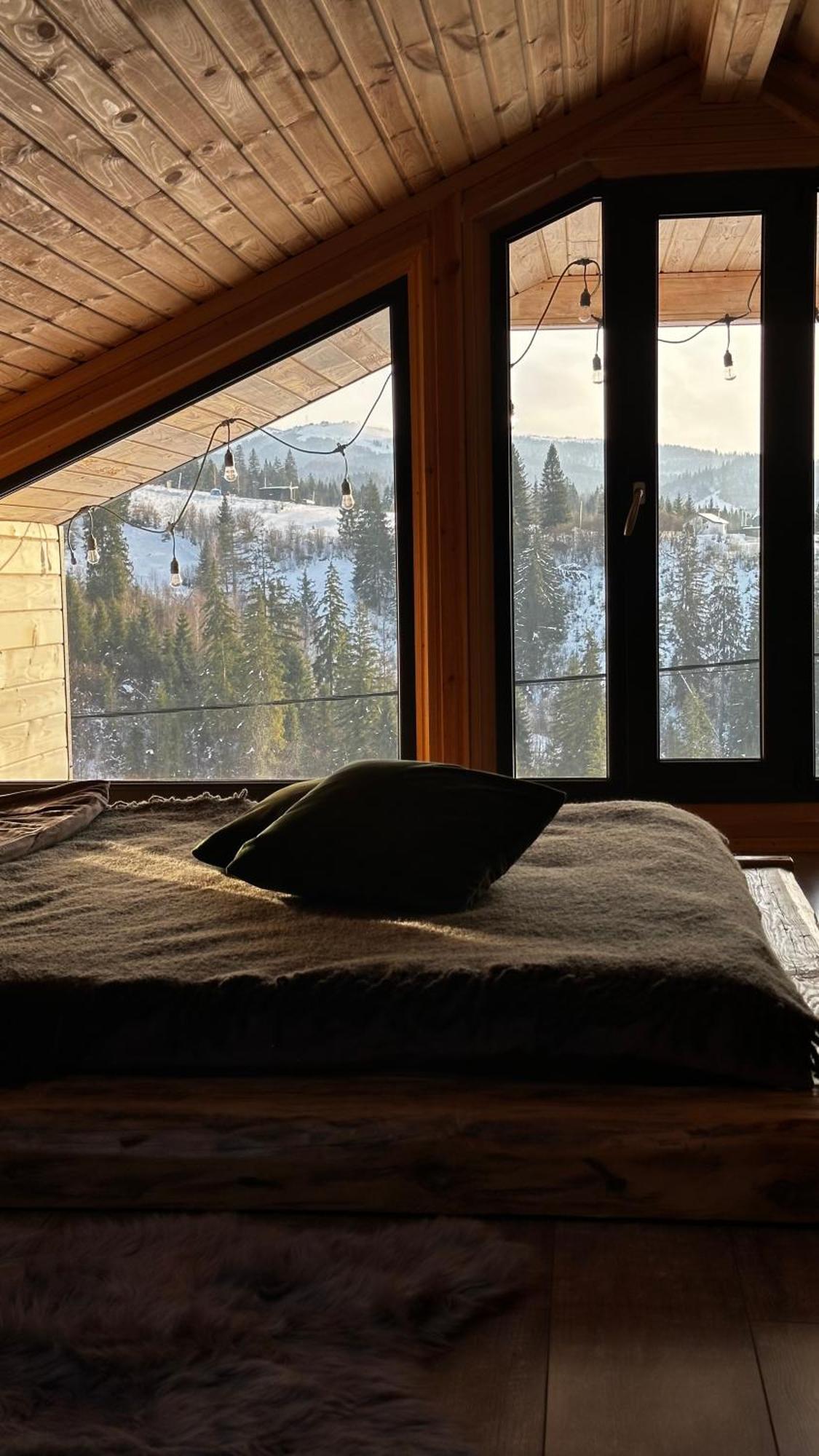 Карпатське Hygge Котедж Для Двох З Чаном-Джакузі У Горах Slavske Exterior foto